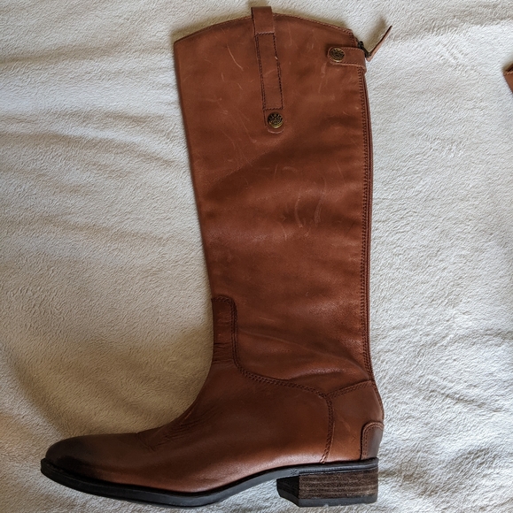 Sam Edelman Women's Leather Riding Boots "Penny" Size 7.5 - Picture 7 of 12
